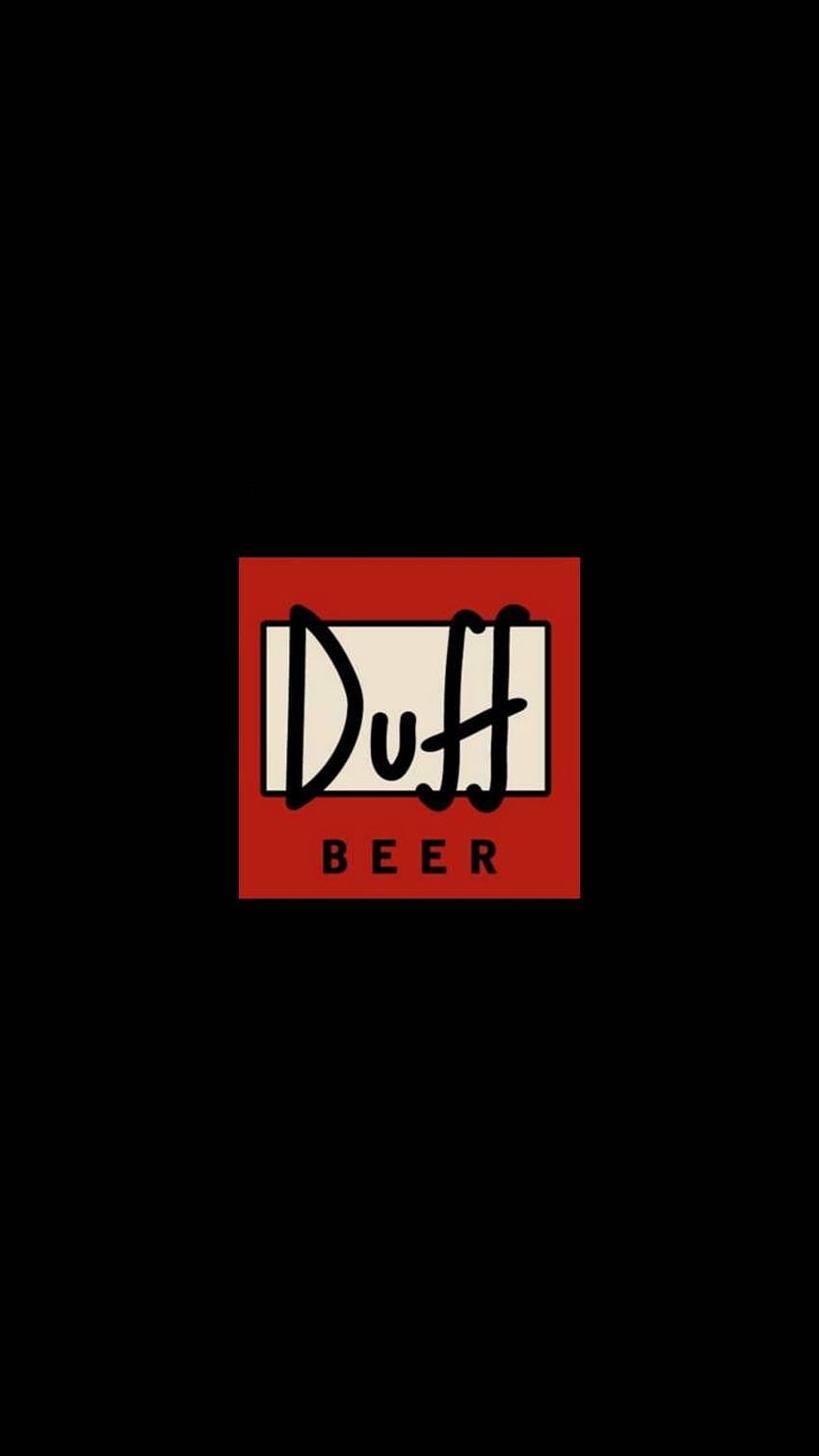 Duff Beer Logo HD phone wallpaper