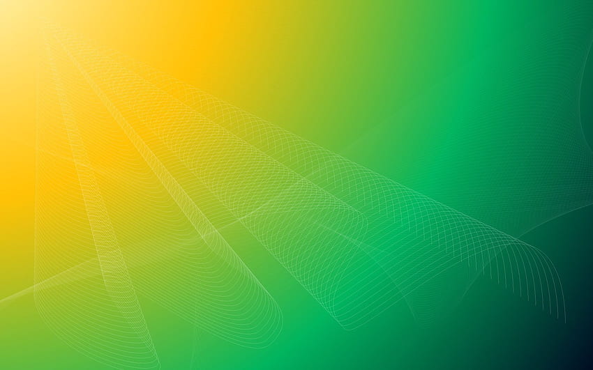 Struttura verde e gialla. 3D e astratto Sfondo HD