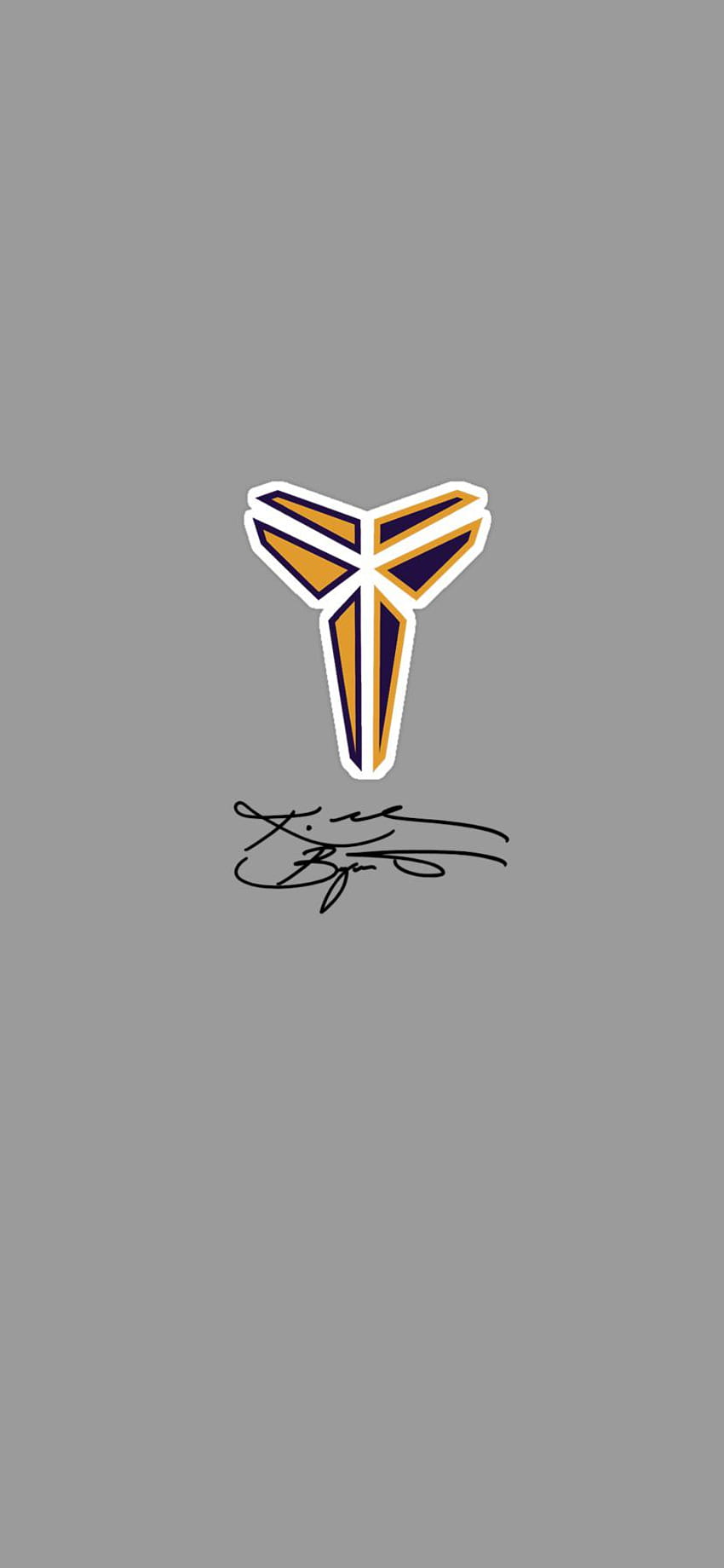 Rest Easy Kobe. Literally made this this morning before the crash.: iphone, Kobe Symbol HD phone wallpaper