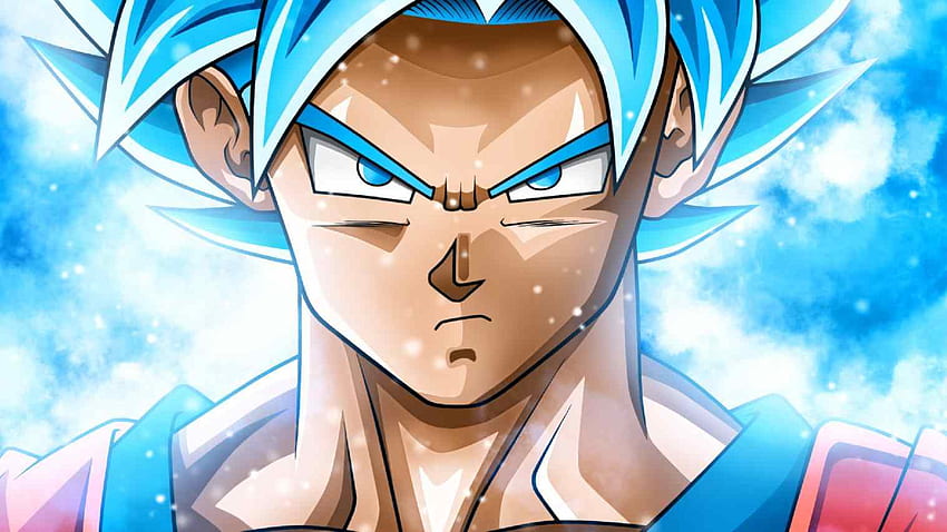 Blauer Super Saiyajin Goku, Goku SSB Kaioken HD-Hintergrundbild