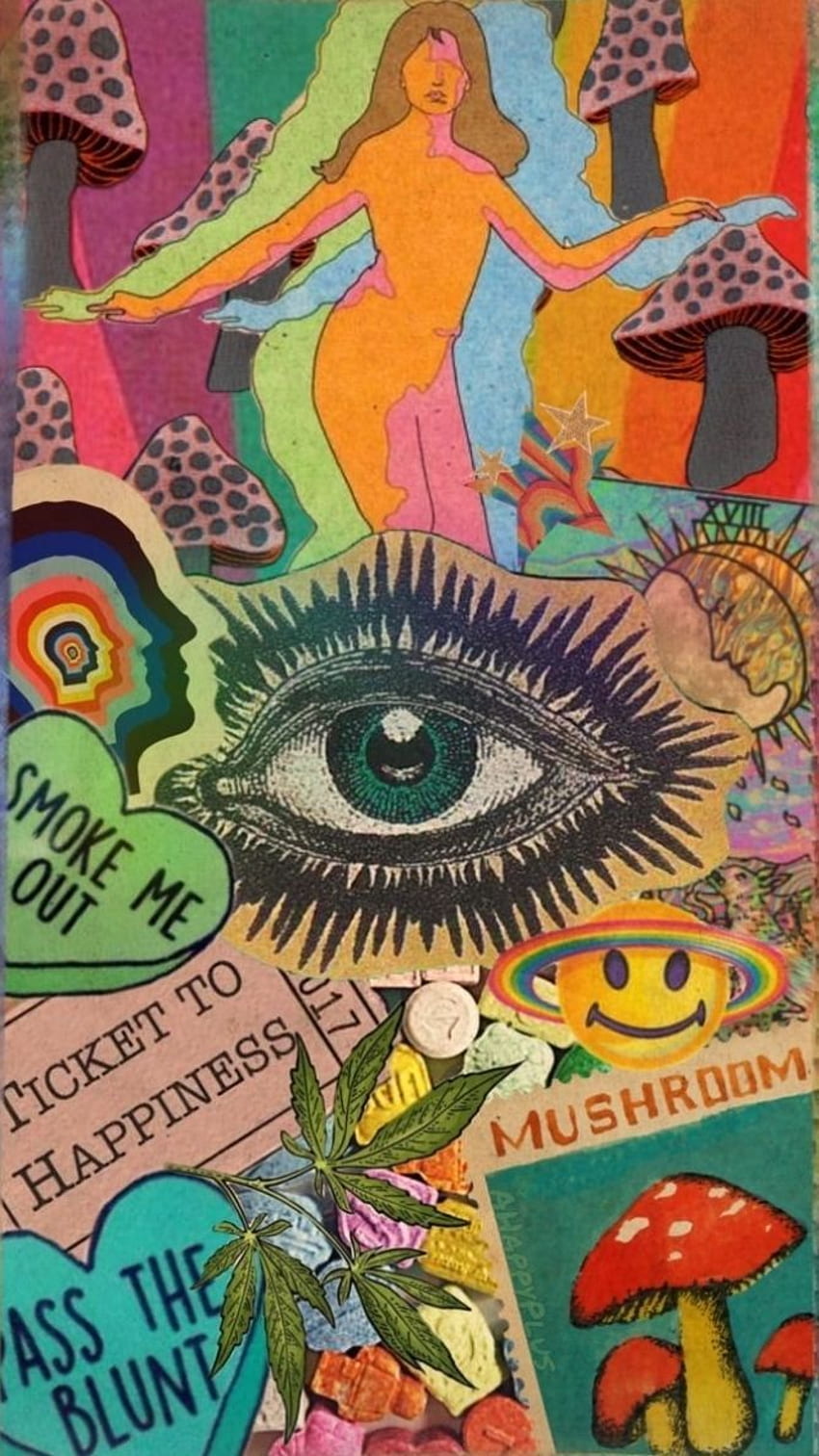 psychedelisch im Jahr 2020. Hippie, Trippy Iphone, Trippy Malerei, Hippie Psychedelic Art HD-Handy-Hintergrundbild