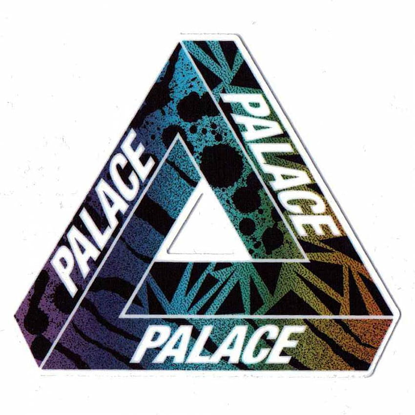 palace skateboard , logo, font, triangle, graphics, brand - Use HD phone wallpaper