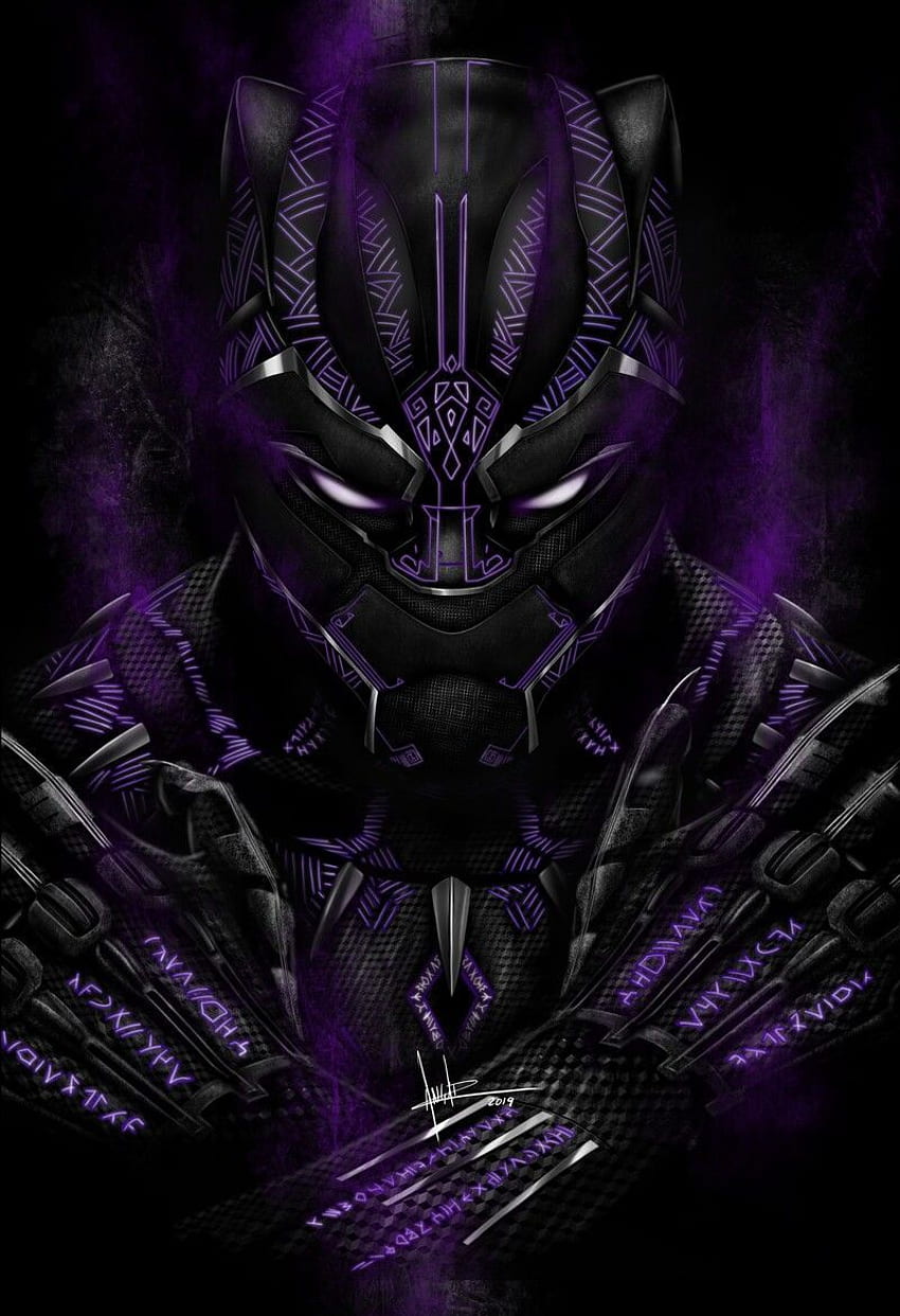 ArtStation - Black Panther fan art, Emmanuel Andrade in 2020. Black panther comic, Black panther marvel, Black panther art HD phone wallpaper