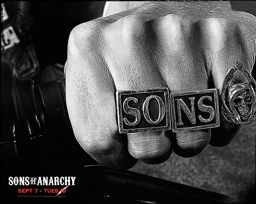 Sons of Anarchy Rings, телевизионен сериал, синове на анархията, развлечение, шоу HD тапет