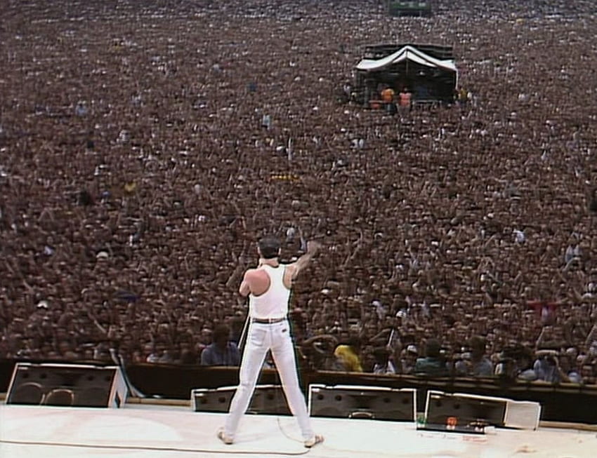 Znaczenie Live Aid - Stephen Clark, Freddie Mercury Live Aid Tapeta HD