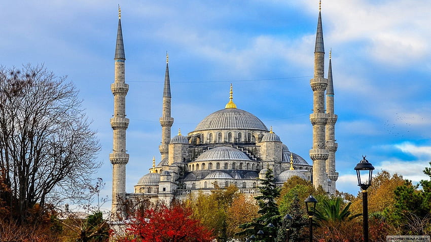 Moschea Blu Istanbul Turchia - Sultan Ahmet Camii Sfondo HD