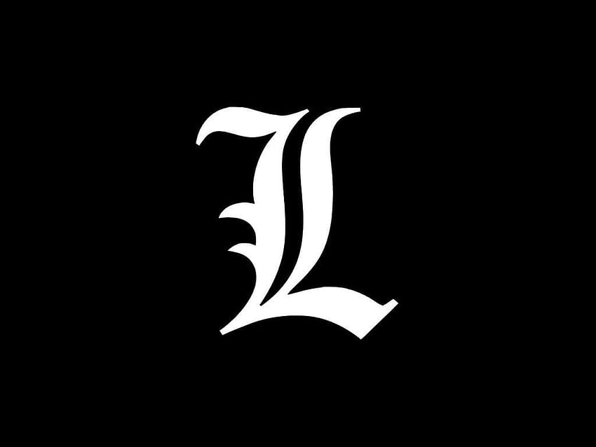 L Logo Death Note. T. Death Note, Death Note L And Death HD wallpaper