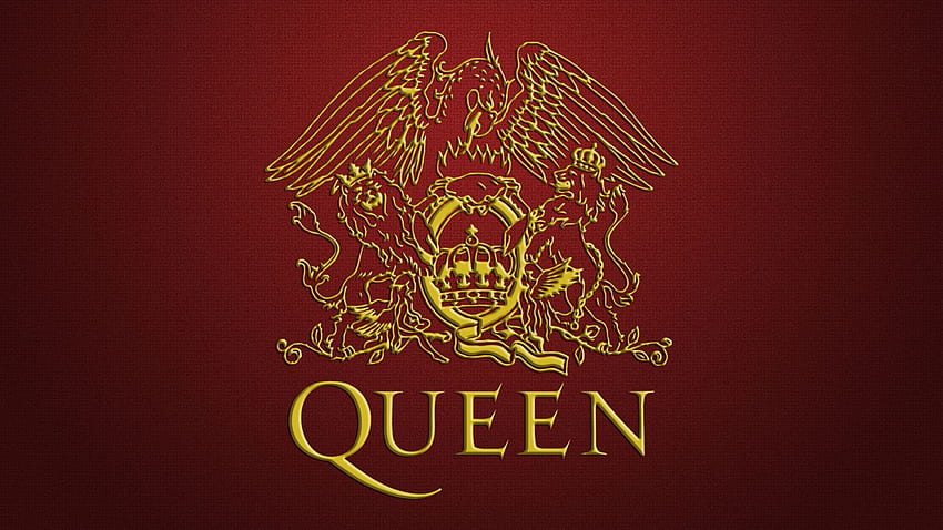 Queen-Logo, Queen-Band HD-Hintergrundbild
