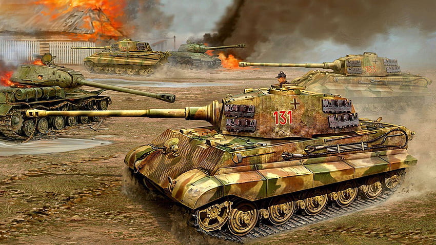 Tiger Tank ad alta risoluzione Incredibile z, carro armato della seconda guerra mondiale Sfondo HD