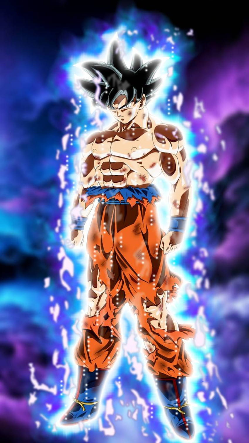 Ultra-Instinkt Goku iPhone, Goku Gif HD-Handy-Hintergrundbild