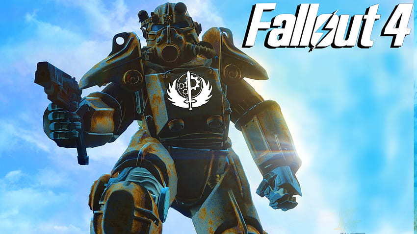 Rozgrywka w Fallout 4 – BROTHERHOOD OF STEEL „The New Guy” (Fallout 4) – YouTube Tapeta HD