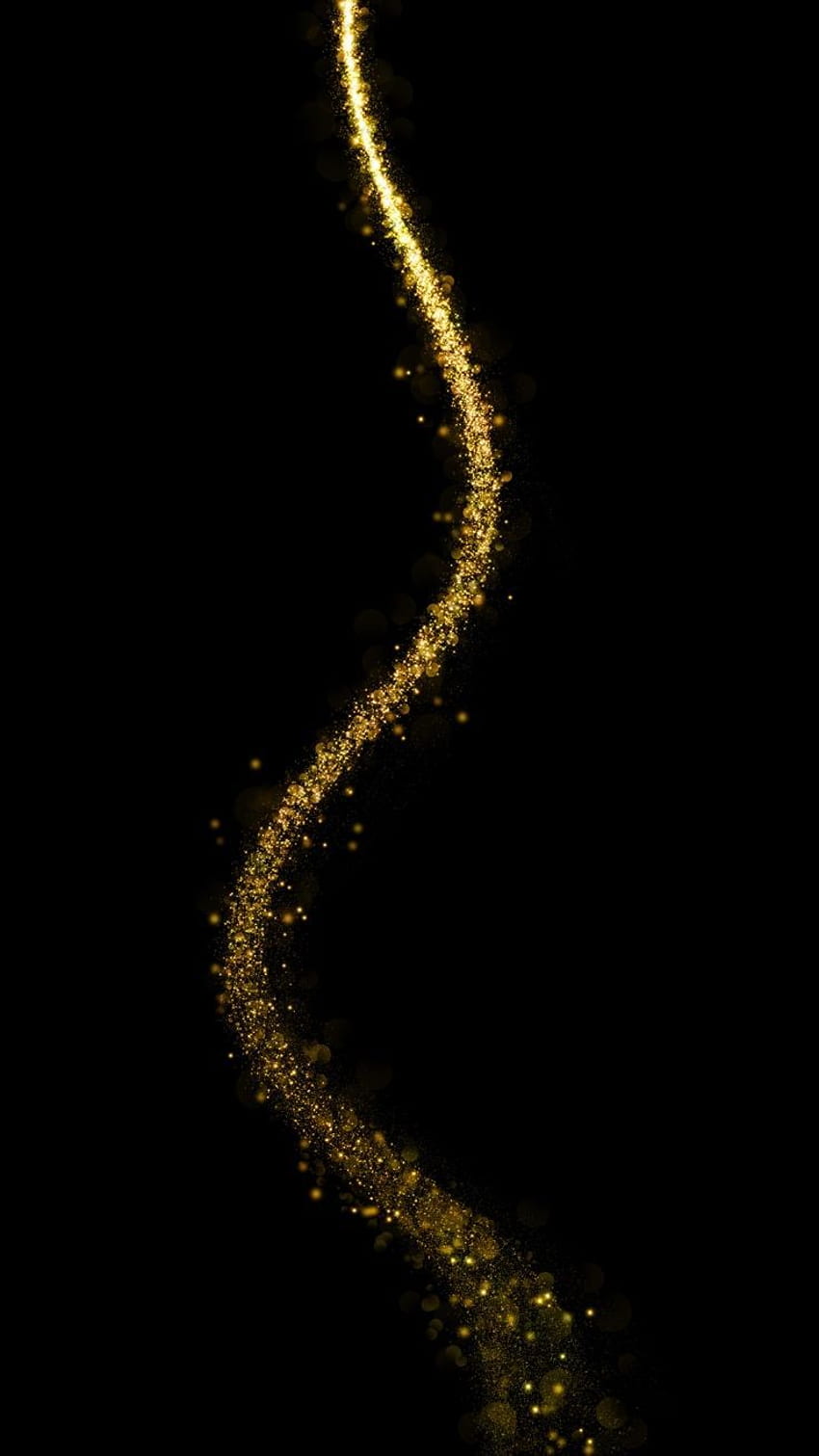 Festive Glitter & Gold iPhone 11, Black and Gold Christmas HD phone wallpaper