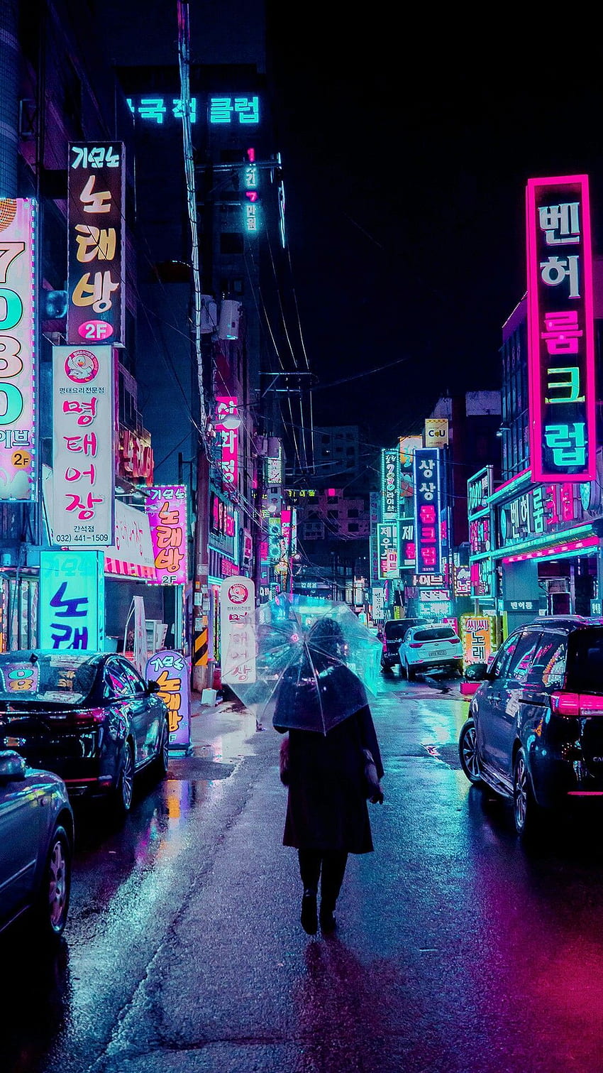 Iyan Sofyan en La luz de la vida. Ciudad cyberpunk, Estética cyberpunk, Cyberpunk, Neon Night City fondo de pantalla del teléfono