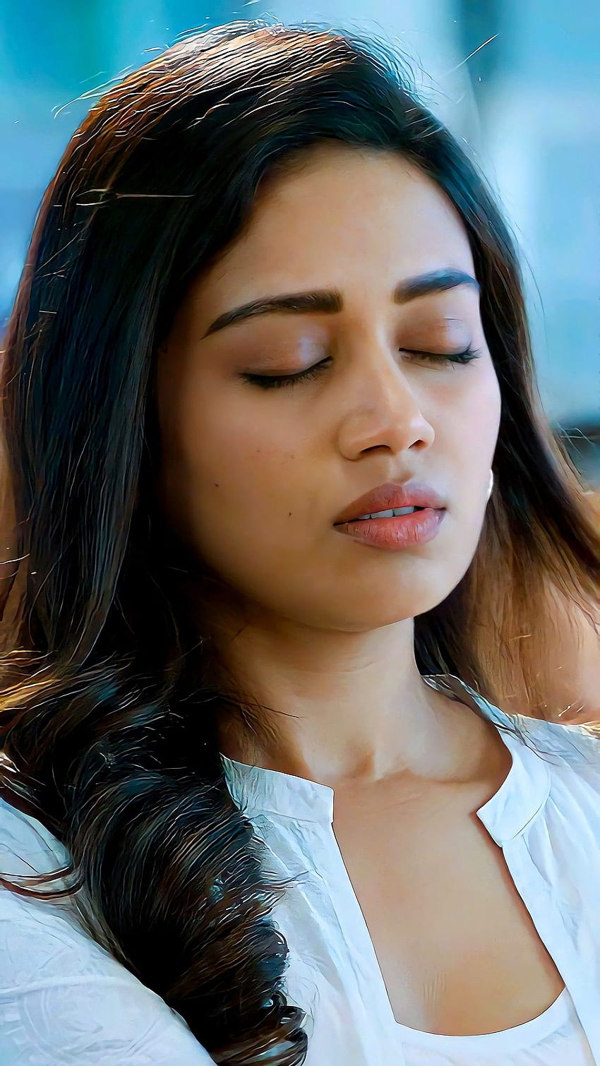 Nivetha Pethuraj, tamilische Schauspielerin HD-Handy-Hintergrundbild