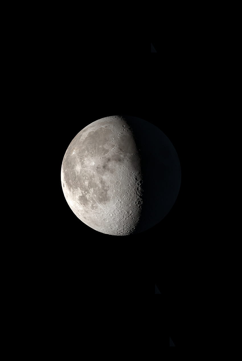 A Lua, superfície Papel de parede de celular HD