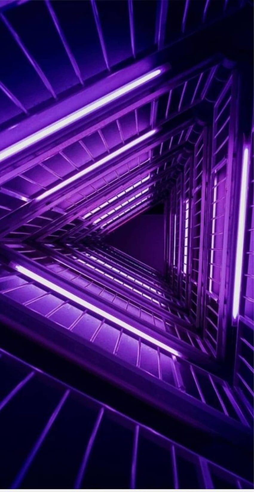 Neon, Color, - Aesthetic Purple Triangles - - teahub.io HD phone wallpaper