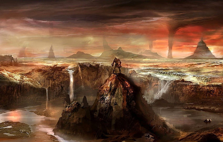 game, Kratos, God of War, god, vegetation, demi god, GOW, god slayer, ghost of sparta, Tartarus for , section игры - HD wallpaper