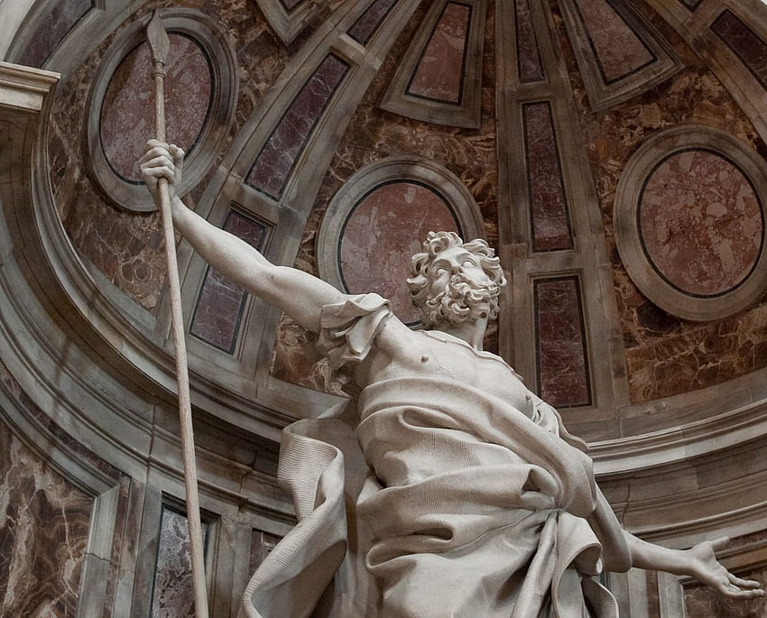 Statua, scultura romana Sfondo HD