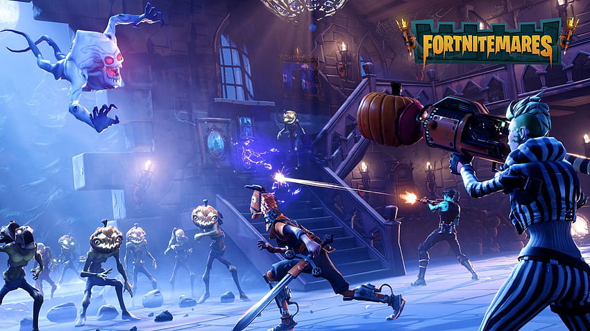 Fortnite Halloween Update はお祭りとゲームプレイの変更、Fortnite Ninja をもたらします 高画質の壁紙