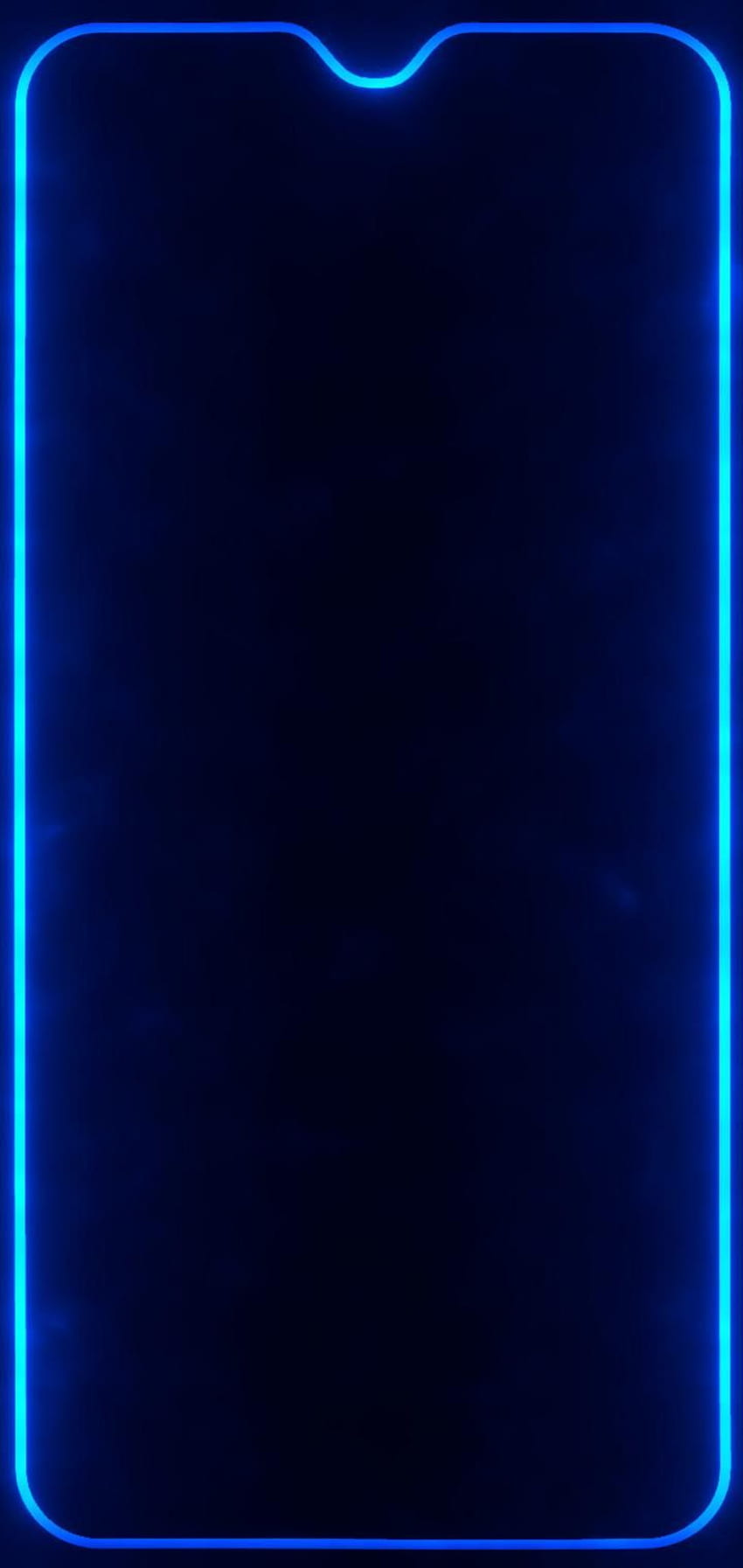 Blue edge HD phone wallpaper