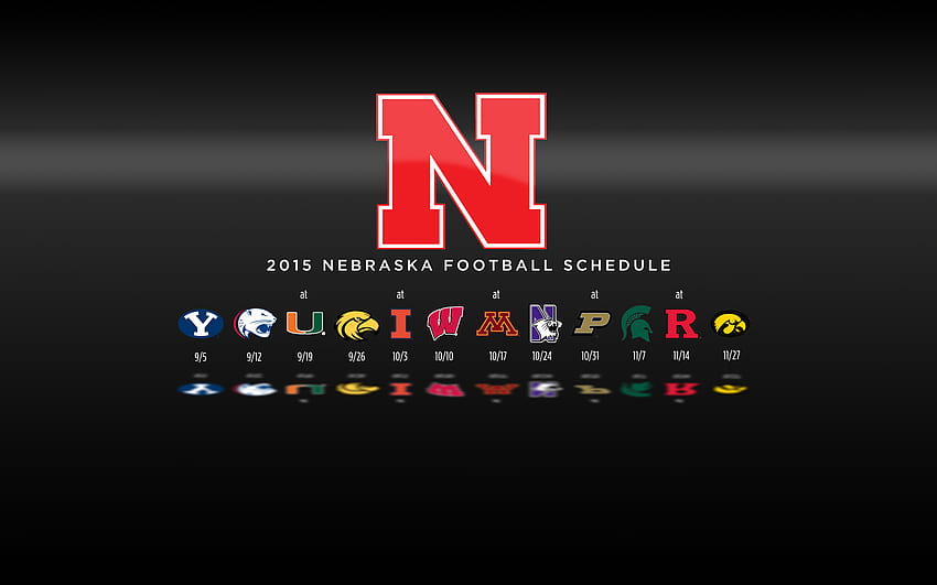 Nebraska Football Schedule, Nebraska Cornhuskers HD wallpaper Pxfuel