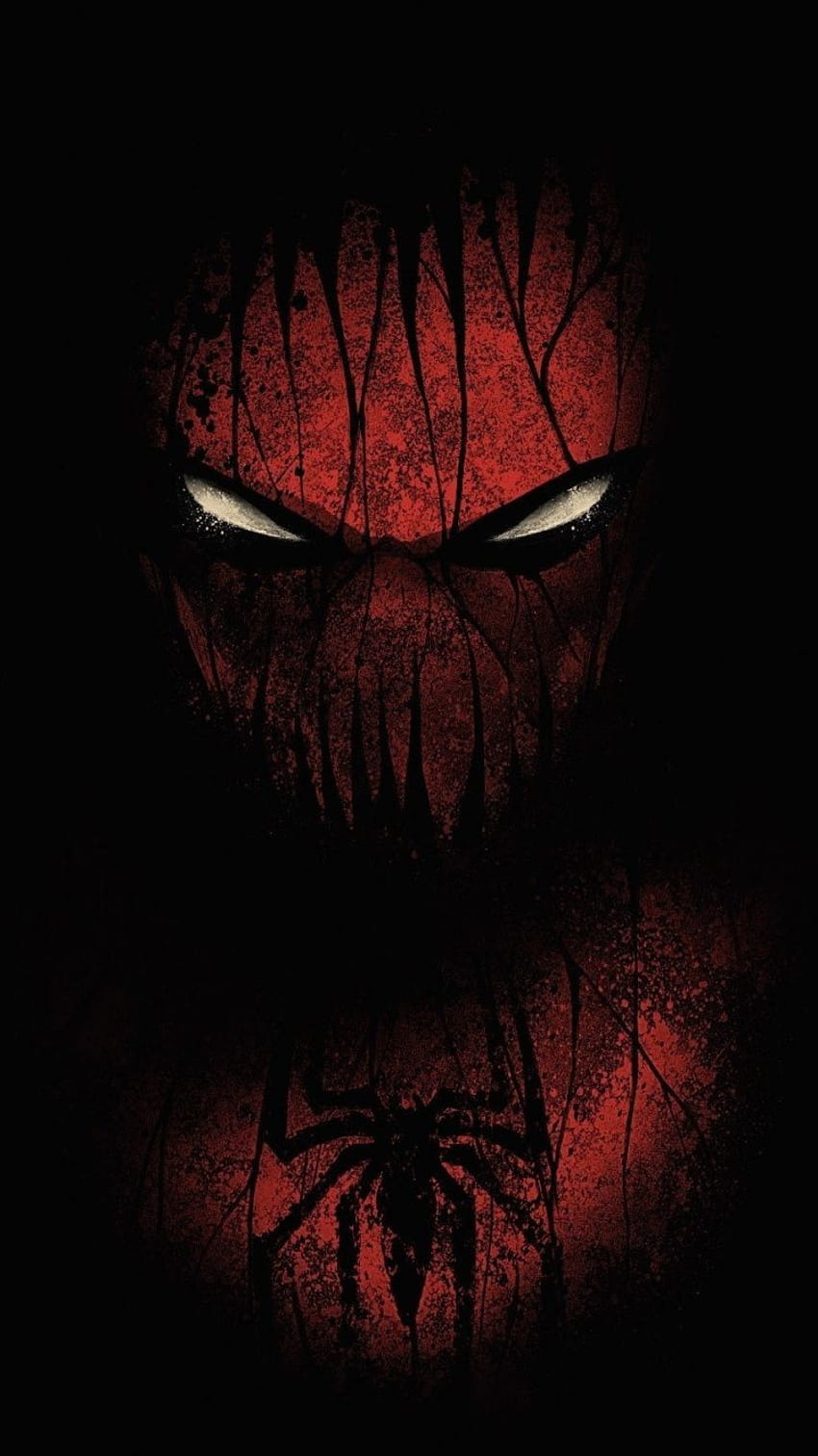 Rojo y negro, hombre araña fondo de pantalla del teléfono | Pxfuel