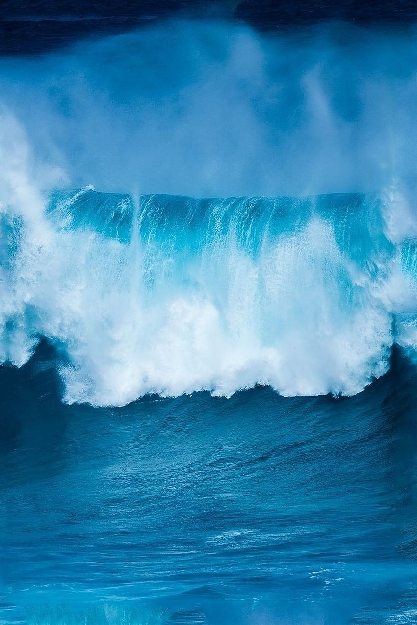Wave Elegant Wave Surfing the Ocean iPhone X, Big-Wave Surfing HD тапет за телефон