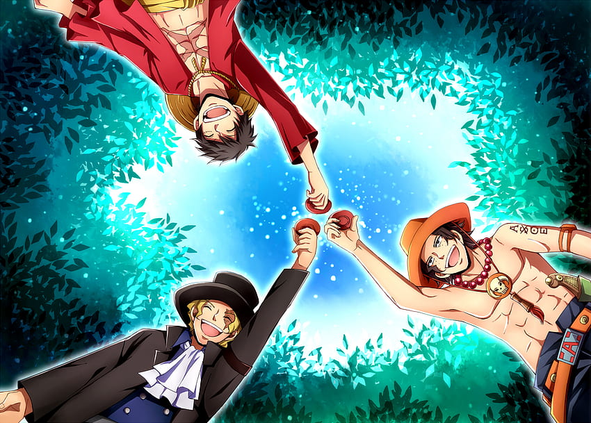Đam mê One Piece, yêu thích Ace, Luffy, Sabo, bạn không thể bỏ qua ảnh One Piece Ace Luffy Sabo tại thdonghoadian! Hình ảnh đầy sức sống và tươi trẻ, sẽ khiến bạn phải đắm chìm trong thế giới hài hước và phiêu lưu đầy mạo hiểm.
