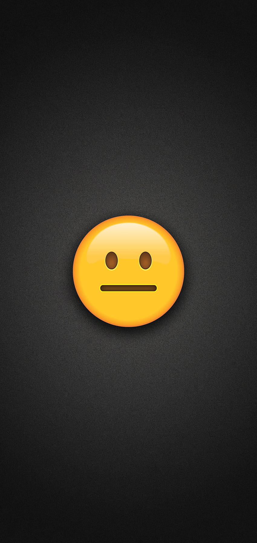 Emoji cara neutral Emoji teléfono 14, caras emoji fondo de pantalla del teléfono