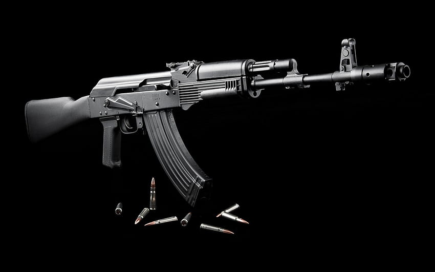 автомат AK 47, ak47, , 2013, пистолет, 18, 02 HD тапет