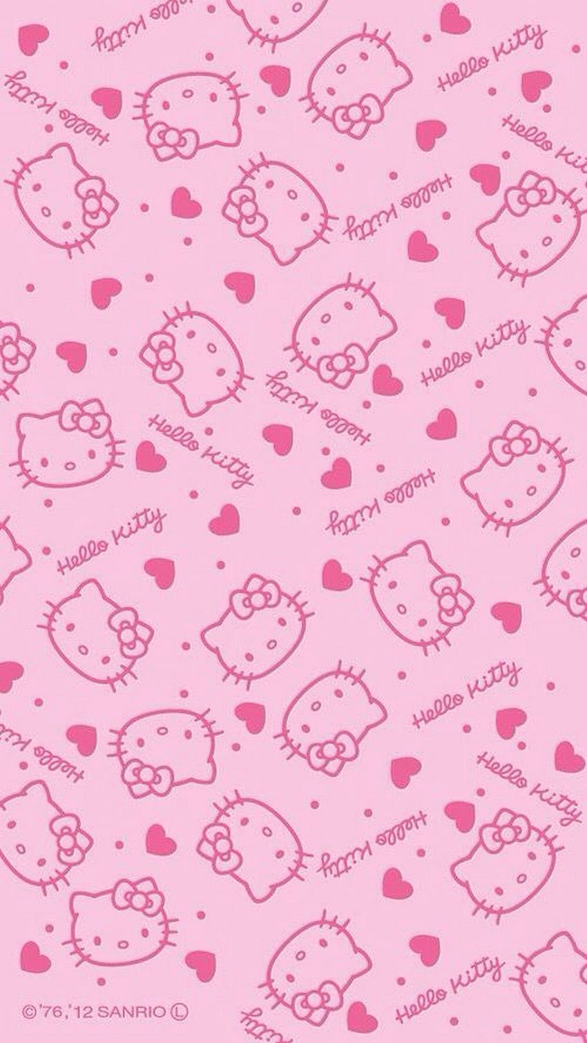 Hello Kitty iPhone 6 . Terbaik, Pola Hello Kitty wallpaper ponsel HD