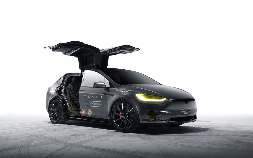 Tesla S, Elektrikli Araba, Araba, Konsept Otomobiller, Tesla Model X . Tesla model x, Tesla araba, Tesla model s siyah, Mat Siyah Tesla Model S HD duvar kağıdı