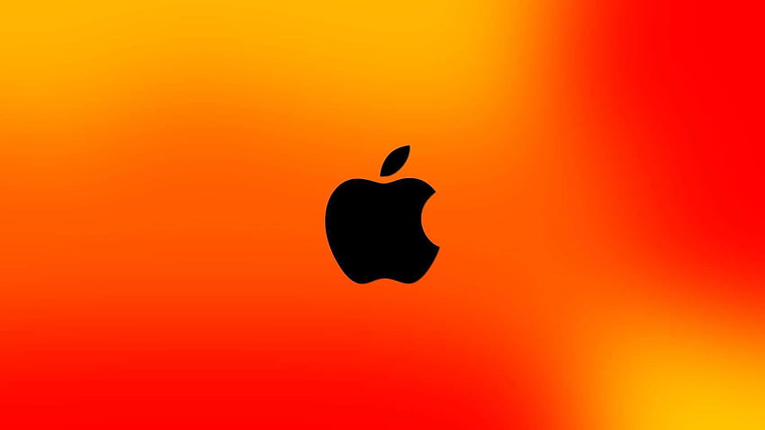 Logo Apple, oryginalne logo Apple Tapeta HD