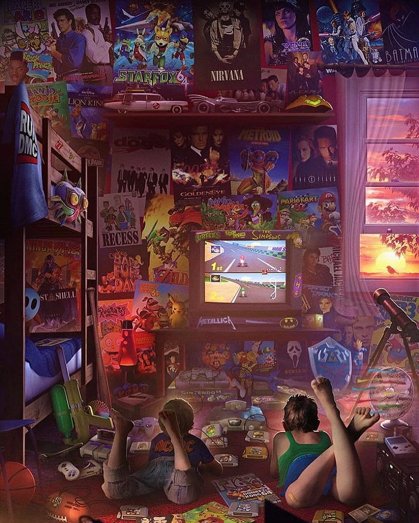 Arcade Gaming Room 4K Wallpaper iPhone HD Phone #1380i