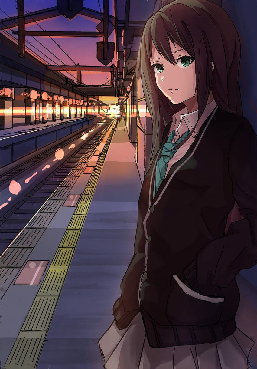 Anime Girl HD phone wallpaper