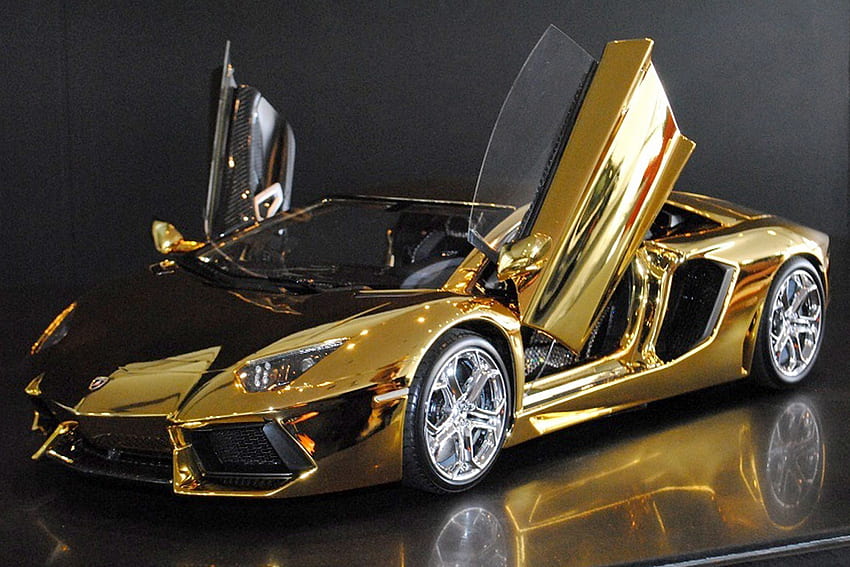 Cool Gold Cars, Golden Lamborghini HD wallpaper | Pxfuel