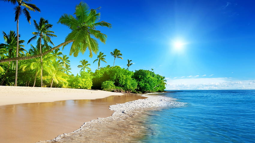 Sunshine Beach Ultra, Windows-Strand HD-Hintergrundbild