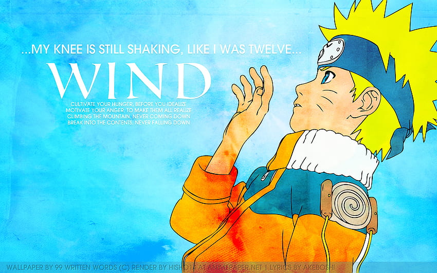 Naruto Wind , Naruto Sad Quotes HD wallpaper