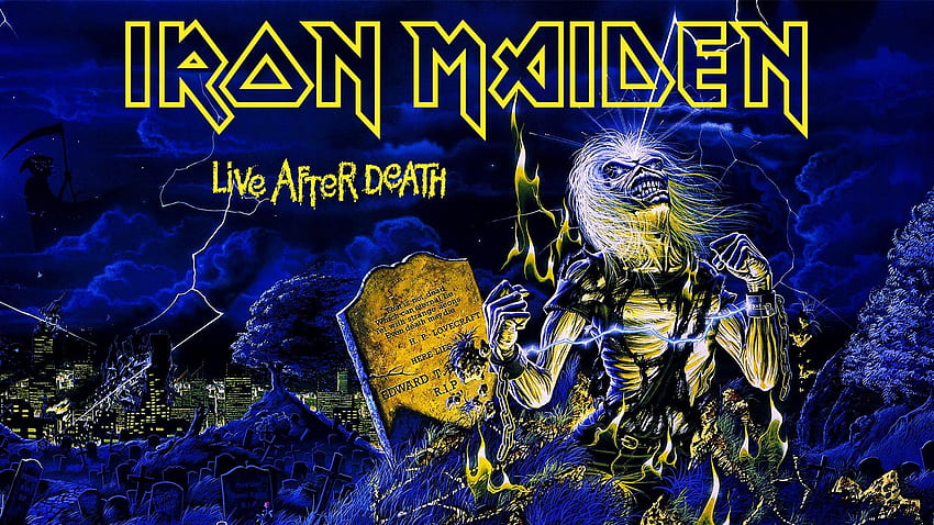 Eddie the Head, Iron Maiden & Background • 19015 • Wallur papel de parede HD