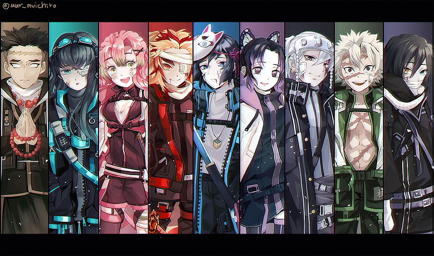 Hashira (2126×1258) : KimetsuNoYaiba, Mist Hashira HD wallpaper | Pxfuel