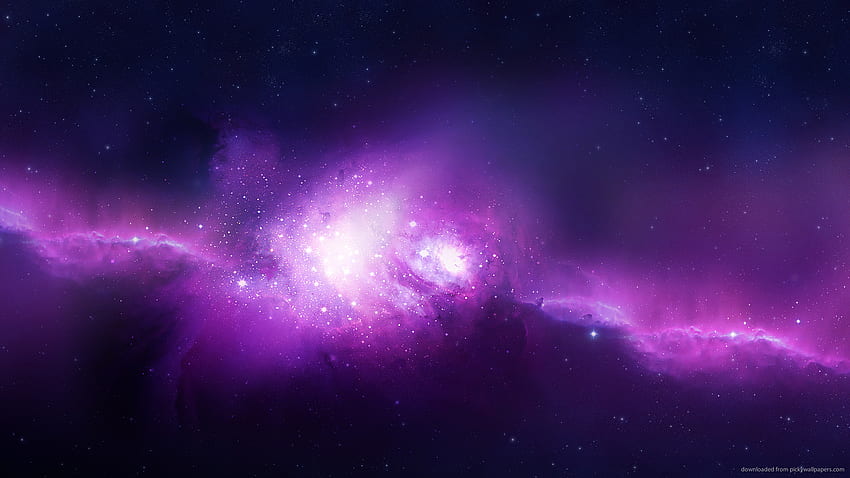 Purple Space for HD wallpaper