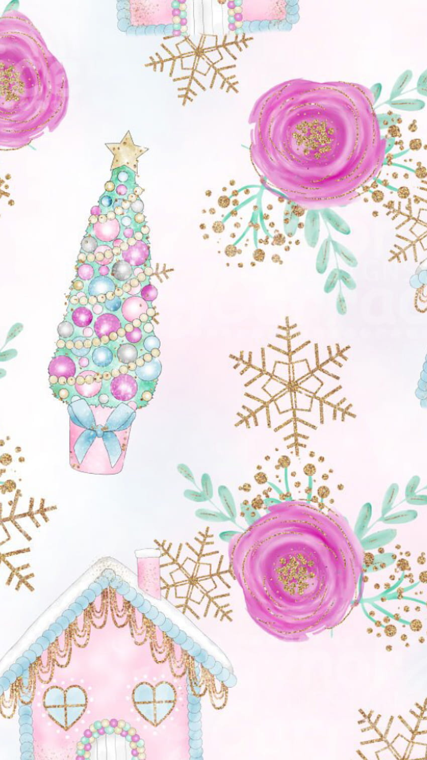 2560x800px, 2K Free download | Christmas Girly, Cute Vintage Girly HD ...
