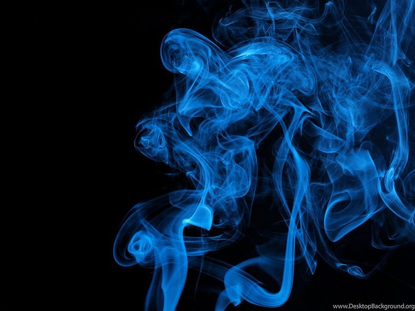 Gif de fundo de fumaça azul Gif, fumaça preta e azul papel de parede HD