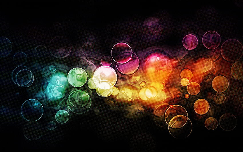 Colorful Circles ., Synology HD wallpaper