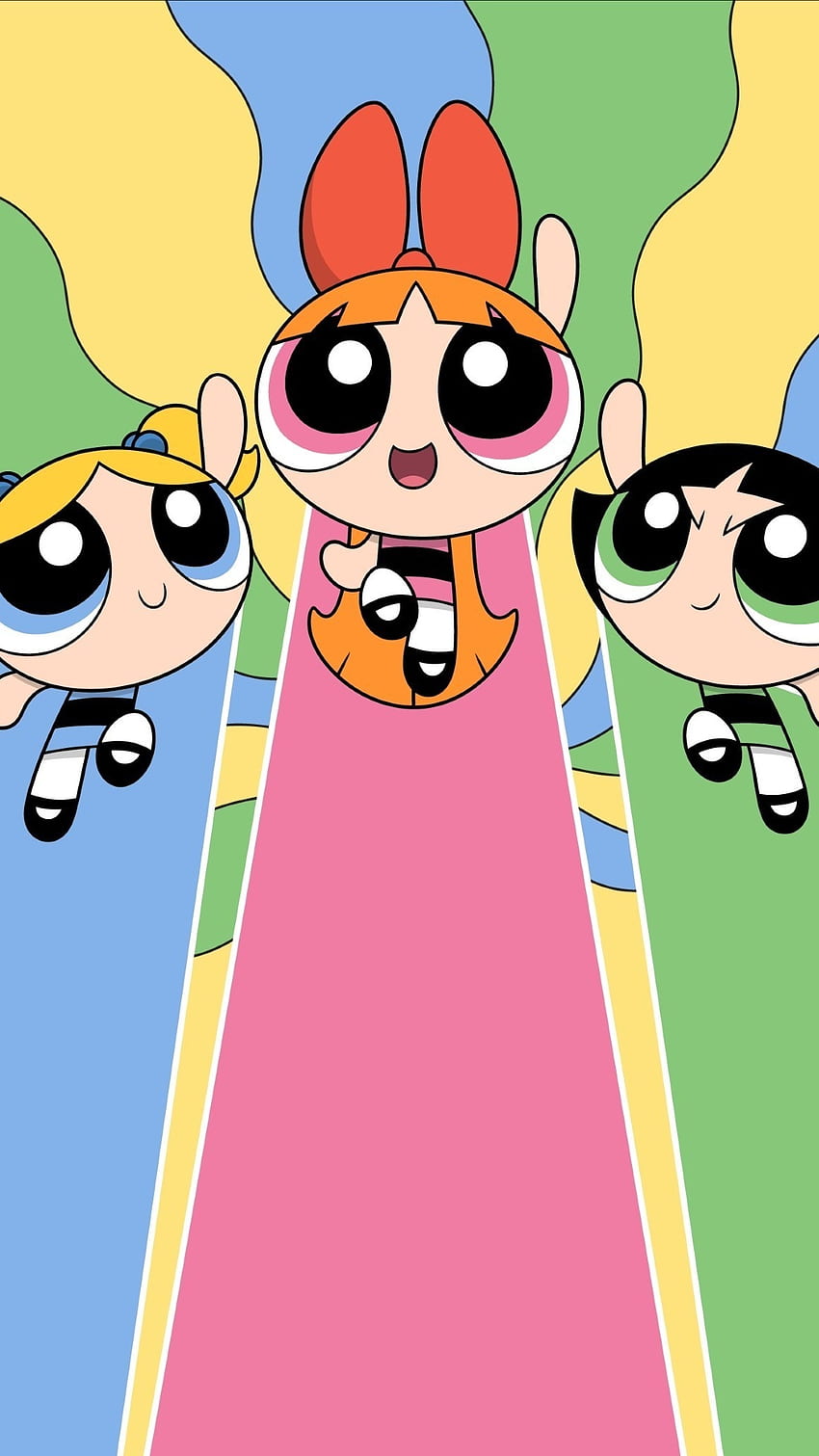 Die Powerpuff Girls, Comic-Cartoon, Ästhetik HD-Handy-Hintergrundbild