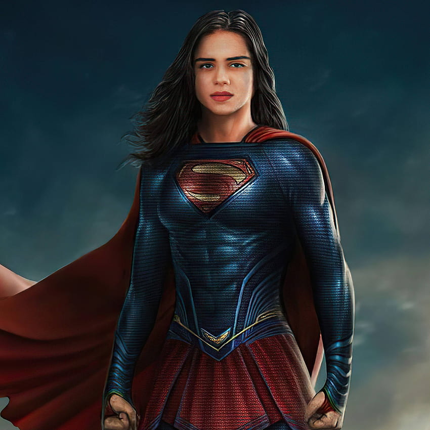Sasha Calle als Supergirl im Flash Movie iPad Pro Retina Display , Superhelden , , und Background, The Flash und Supergirl HD-Handy-Hintergrundbild