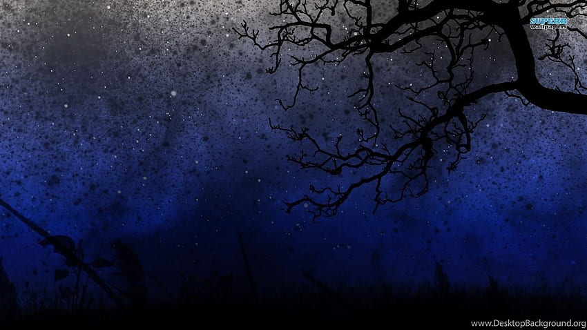 Fundo de arte digital céu noturno estrelado, céu estrelado colorido papel de parede HD