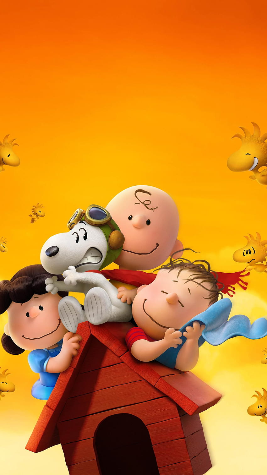 Le film Peanuts (2015) Téléphone . Moviemania. Snoopy, Snoopy, Cacahuètes Fond d'écran de téléphone HD