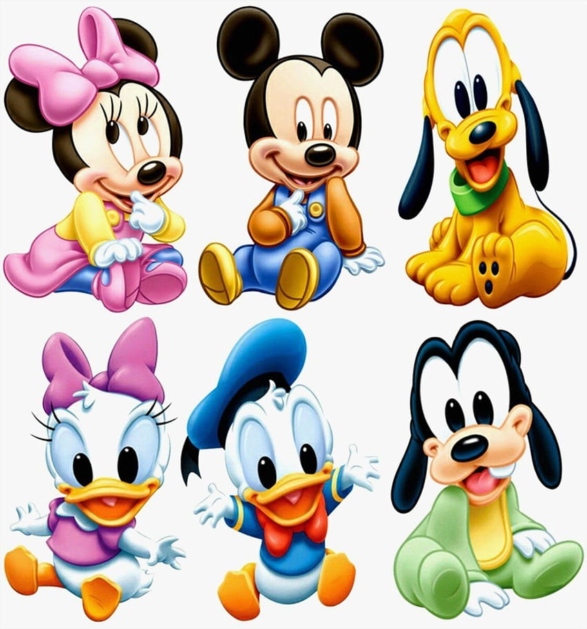 Mickey y Minnie Mouse Inspiradores 6 Disney Bebé fondo de pantalla del teléfono