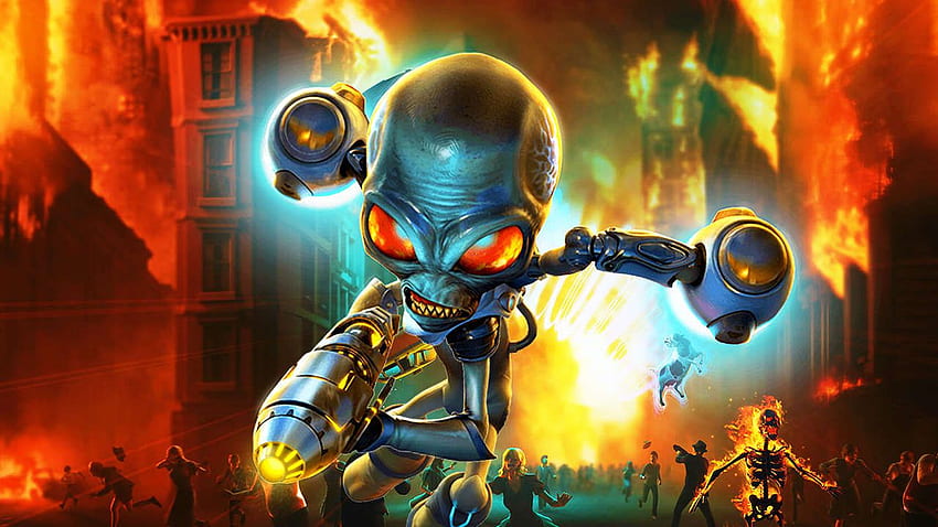 Destroy All Humans Review - Two Arms, Two Legs, And An Attitude HD wallpaper